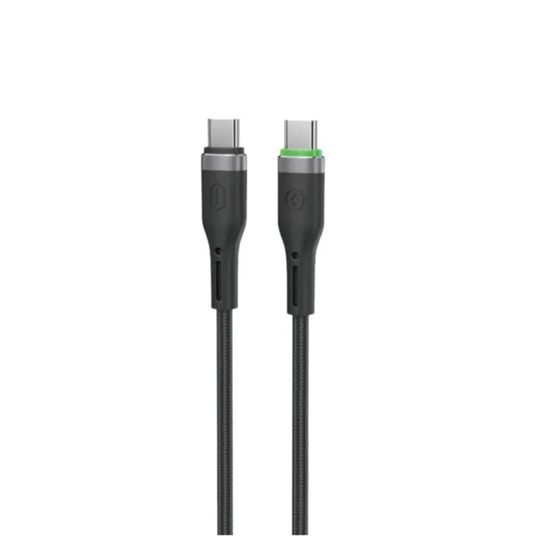 WiWU Wi-C069 Oringlink Type-C to Type-C 60W PD Cable 1M Black — photo 2