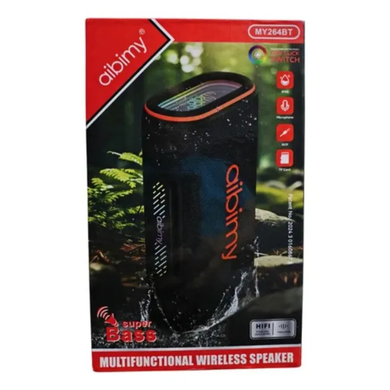 Aibimy MY264BT Speaker Waterproof Super Bass Wireless Speaker — photo 3