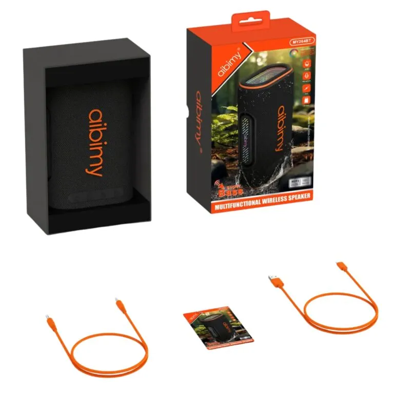 Aibimy MY264BT Speaker Waterproof Super Bass Wireless Speaker — photo 2
