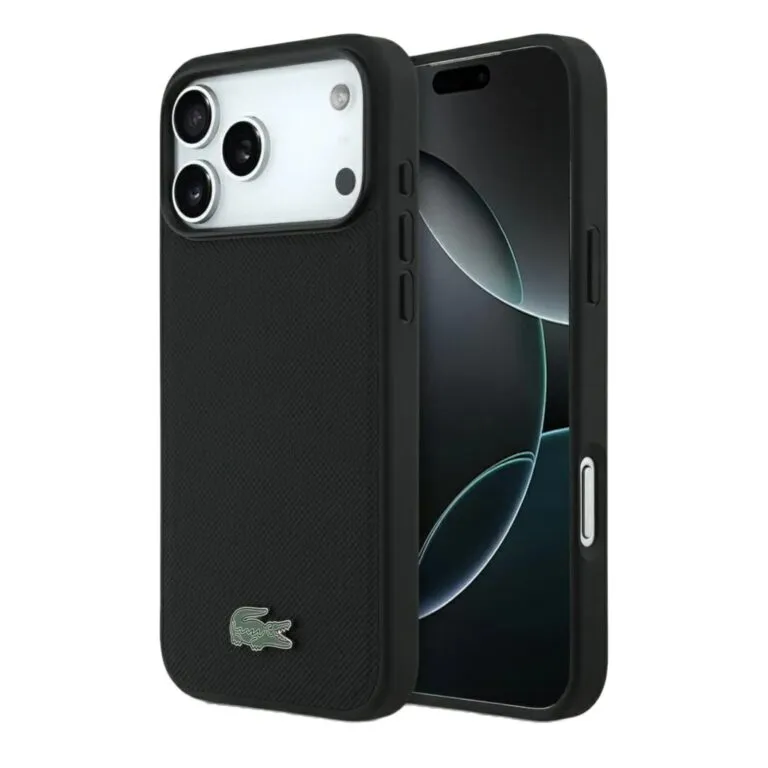 Lacoste Magsafe Leather Hard Case for iPhone 17 Pro Max — photo 4