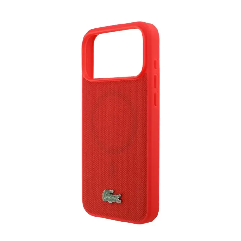 Lacoste Magsafe Leather Hard Case for iPhone 17 Pro Max — photo 14