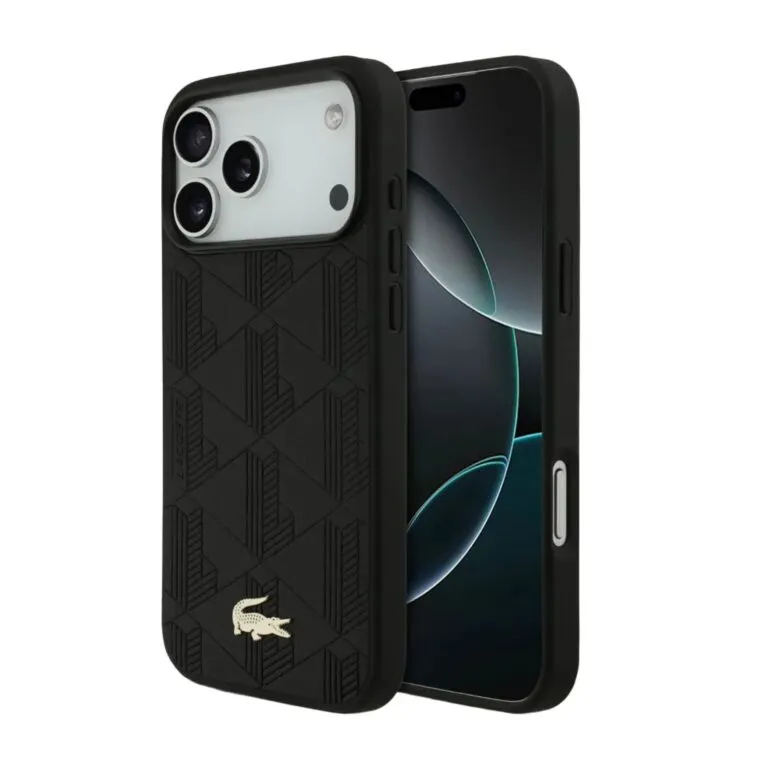 Lacoste Magsafe Leather Hard Case for iPhone 17 Pro Max — photo 5