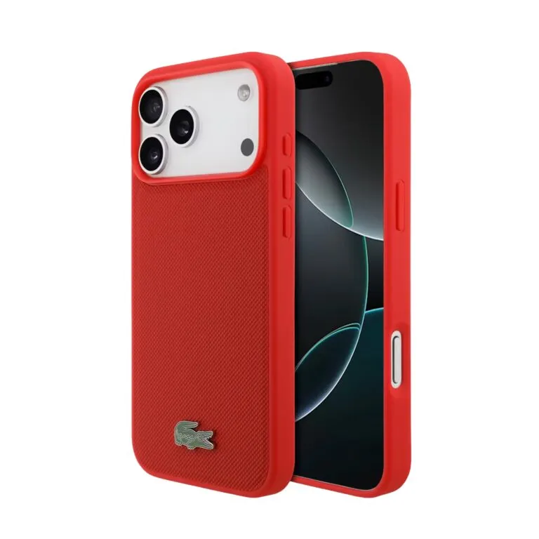 Lacoste Magsafe Leather Hard Case for iPhone 17 Pro Max — photo 2