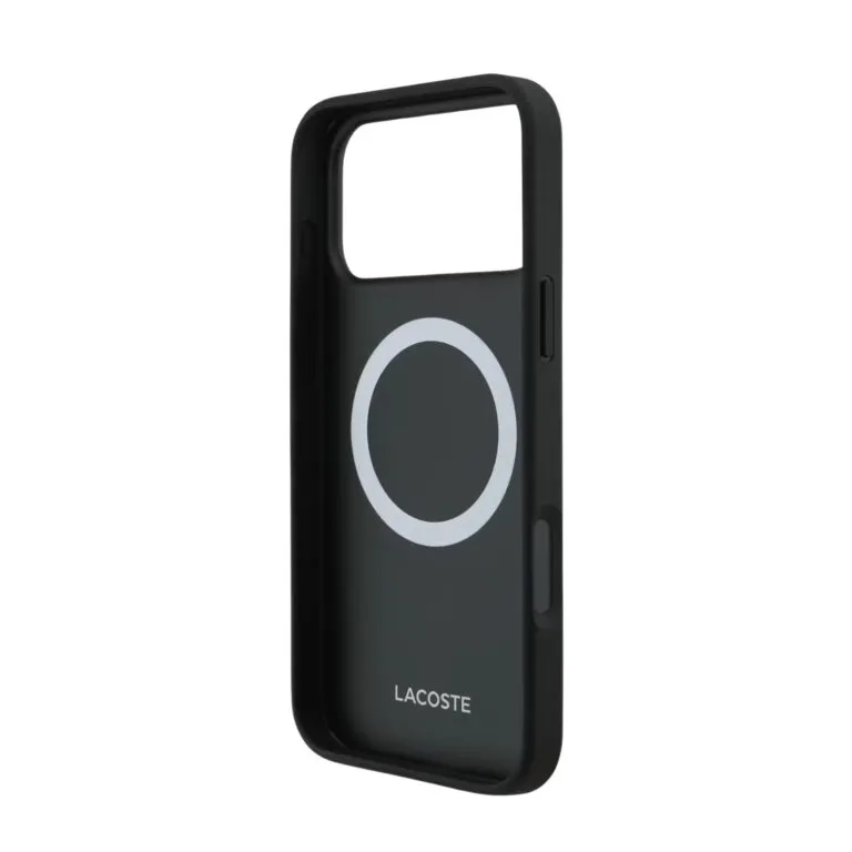 Lacoste Magsafe Leather Hard Case for iPhone 17 Pro Max — photo 8