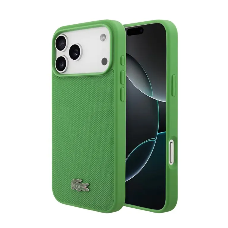 Lacoste Magsafe Leather Hard Case for iPhone 17 Pro Max — photo 3