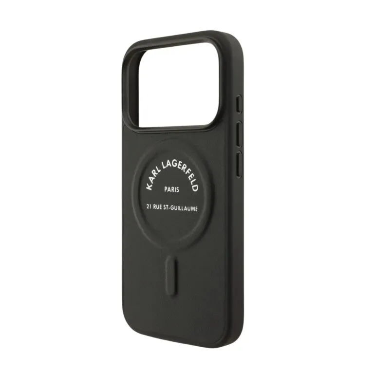 Karl Lagerfeld Magsafe PU Case for iPhone 17 Pro/17 Pro Max – Black — photo 4