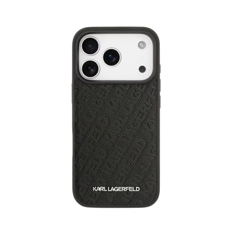 Karl Lagerfeld Magsafe PU Full Wraped Case for iPhone 17 Pro Max – Black — photo 2