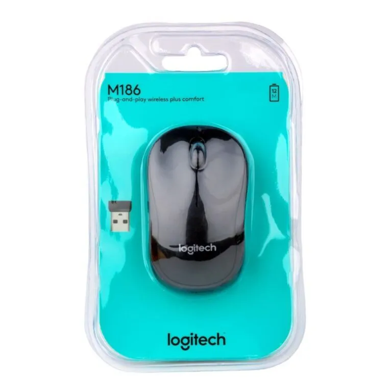 Other / Generic Logitech M186 Wireless Mouse – A Grade — photo 4