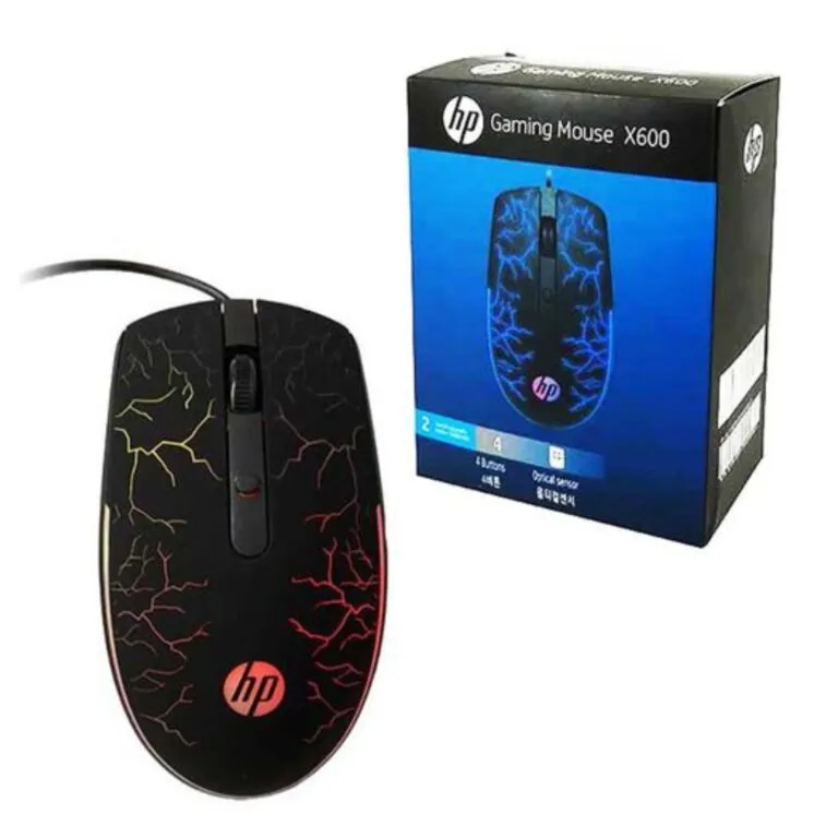 Other / Generic HP X600 Wired Mouse – A Grade — photo 2