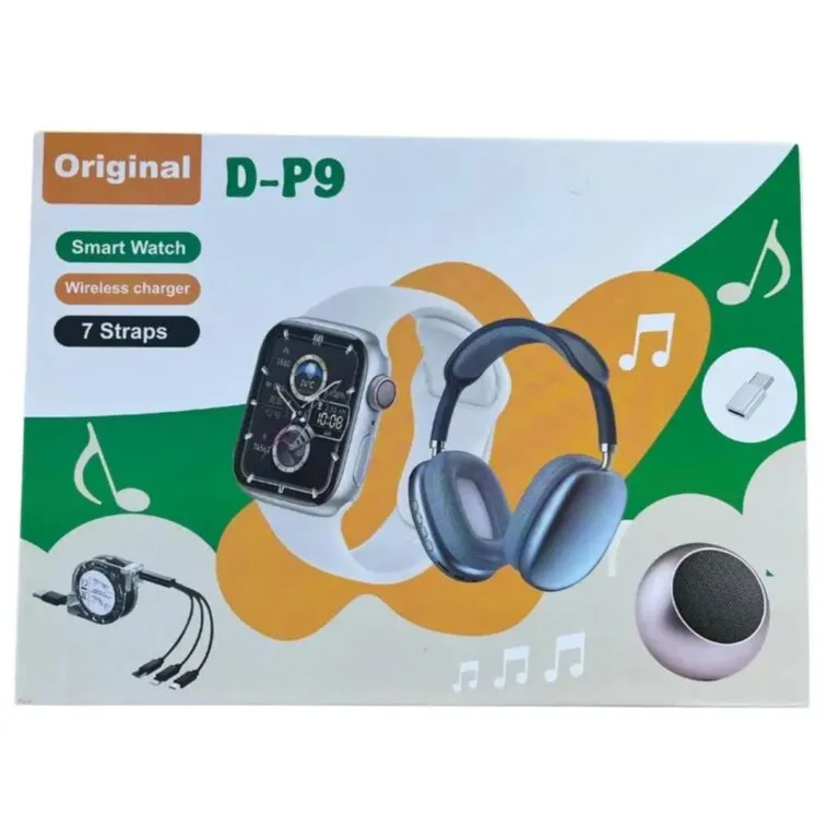 Other / Generic D-P9 5 in 1 Smartwatch Combo With 7 Straps — photo 7