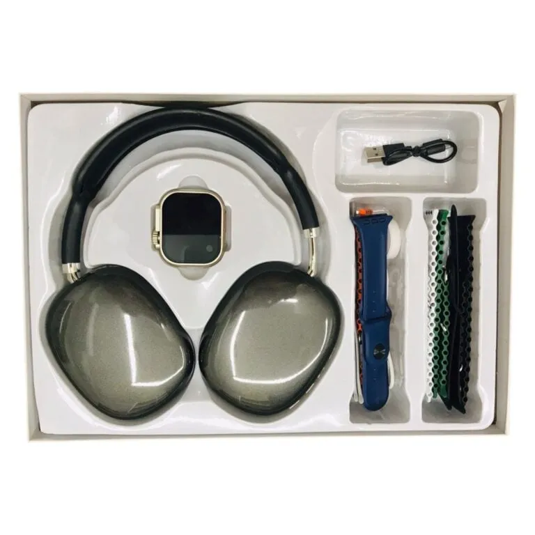 Other / Generic P9 Ultra 2 Headphone and Smartwatch with 7 Straps — photo 2