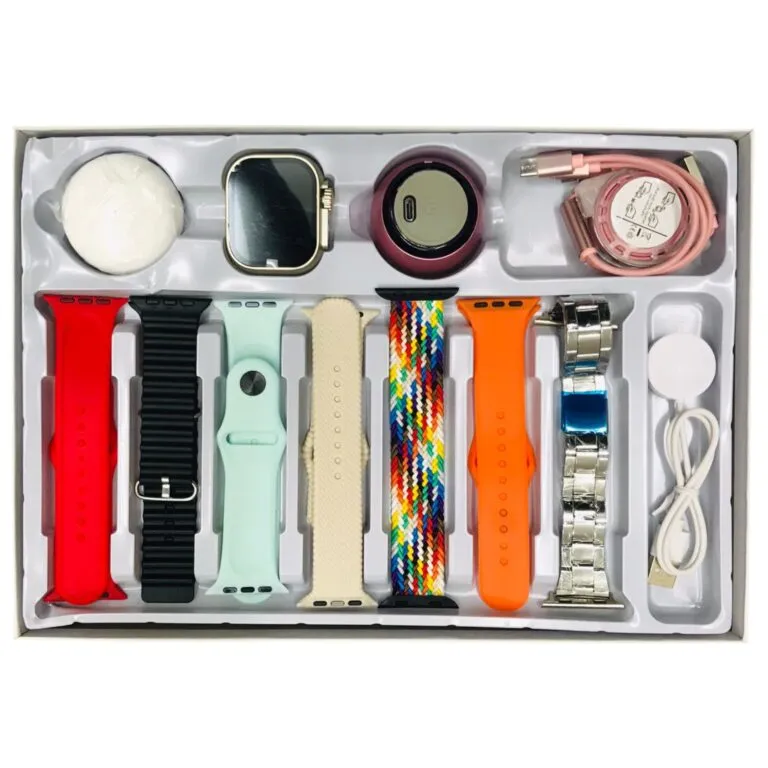 Other / Generic D99 Plus Smartwatch Combo with 7 Straps — photo 2