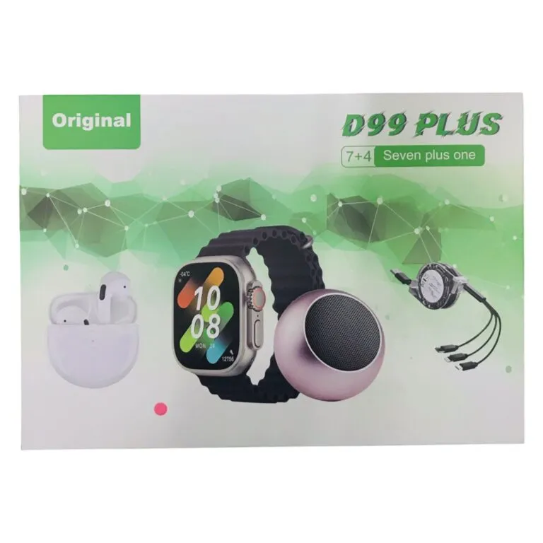 Other / Generic D99 Plus Smartwatch Combo with 7 Straps — photo 3