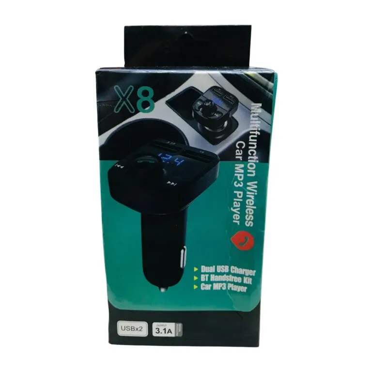 Other / Generic X8 3.1A Multifunction Car Charger – A Grade — photo 3