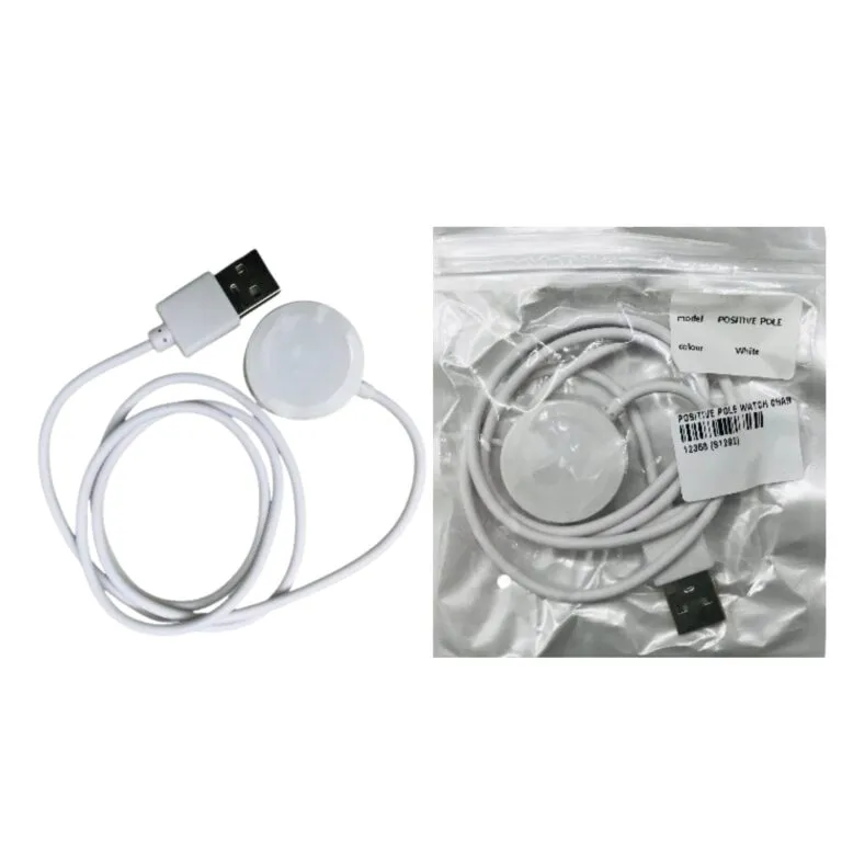 Other / Generic Positive Pole Watch Charger Cable White — photo 2