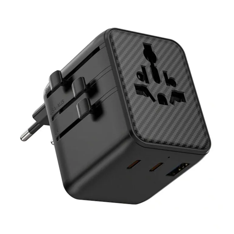 WiWU Wi-UA011 Aramid Fiber Warriors 25W GaN Plug Adapter – Black — photo 2