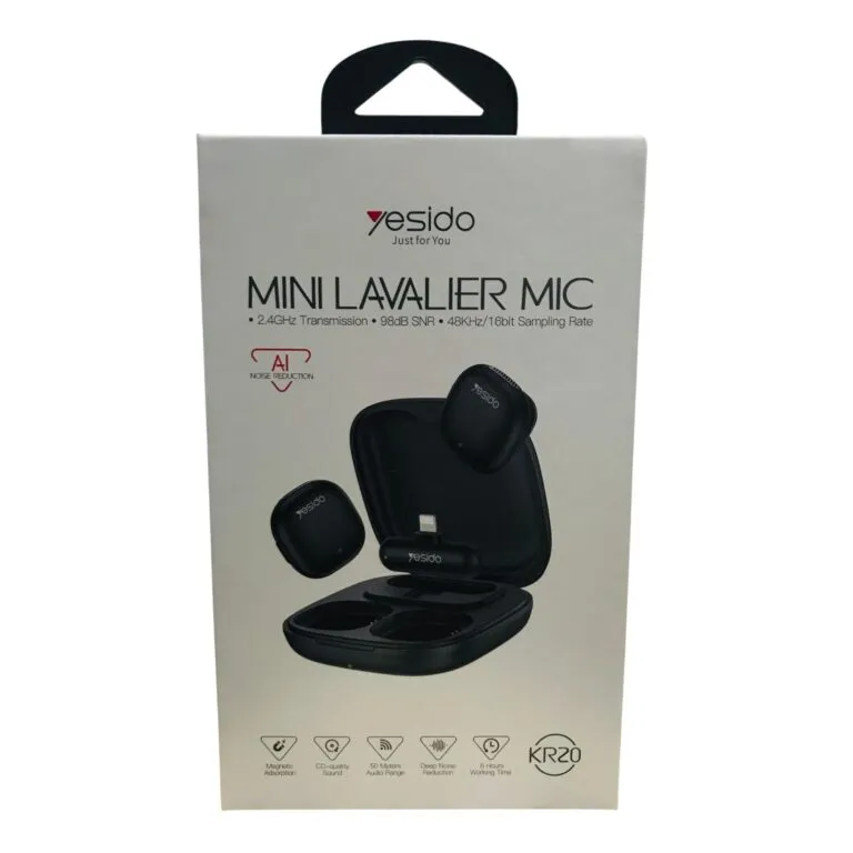 Yesido KR20 Mini Lavalier Microphone Lightning Version — photo 3