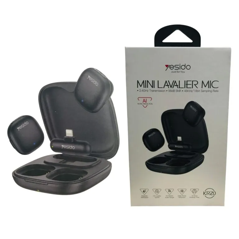 Yesido KR20 Mini Lavalier Microphone Lightning Version — photo 2