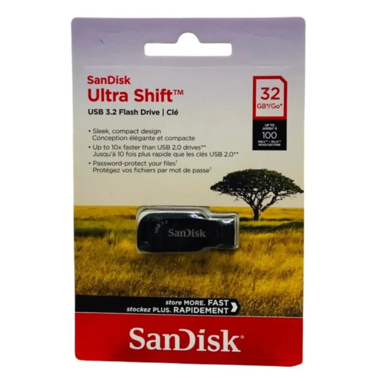 SanDisk Ultra Shift USB 3.2 32GB Pendrive — photo 4