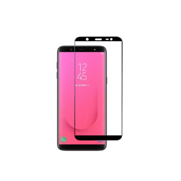 Other / Generic Samsung Galaxy J8 2018 Full Glue Tempered Glass Screen Protector