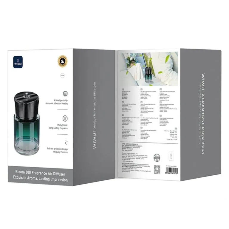 WiWU Wi-AI600 Bloom 600 Fragrance Air Diffuser – Charming Blue / Lucky Holiday — photo 5