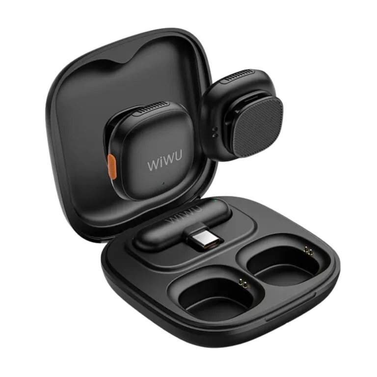 WiWU Wi-WM006 AI Duo Wireless Microphone Type-C – Black — photo 6