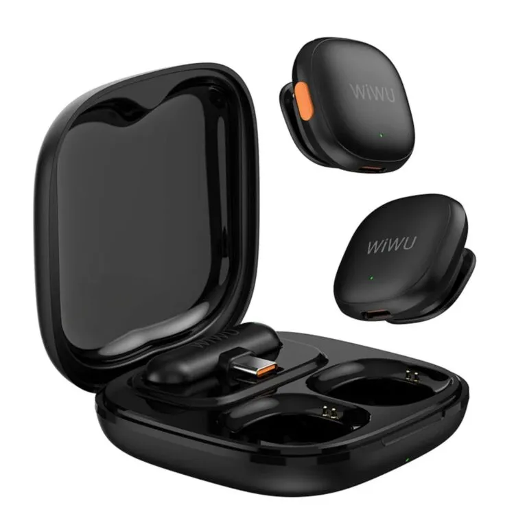 WiWU Wi-WM006 AI Duo Wireless Microphone Type-C – Black