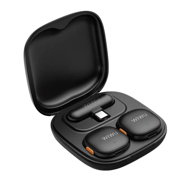 WiWU Wi-WM006 AI Duo Wireless Microphone Type-C – Black — photo 5
