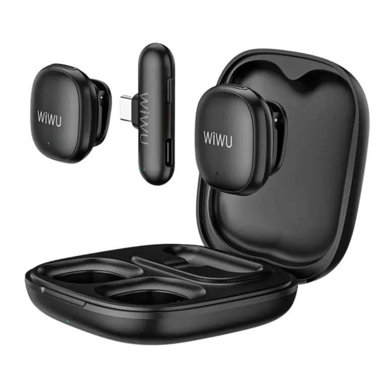 WiWU Wi-WM006 AI Duo Wireless Microphone Type-C – Black — photo 4