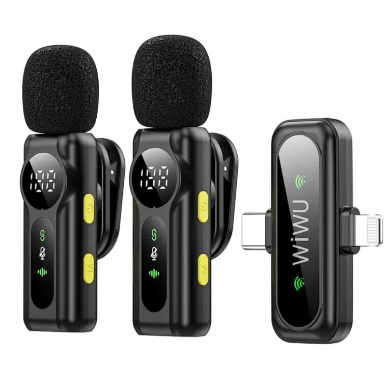 WiWU Wi-WM007 ANC Duo Wireless Type-C & Lightning Microphone — photo 3