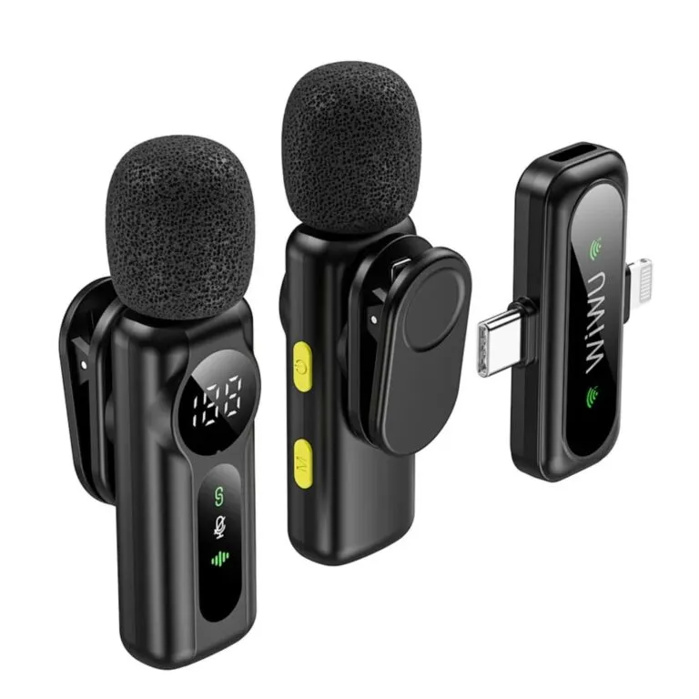 WiWU Wi-WM007 ANC Duo Wireless Type-C & Lightning Microphone — photo 5