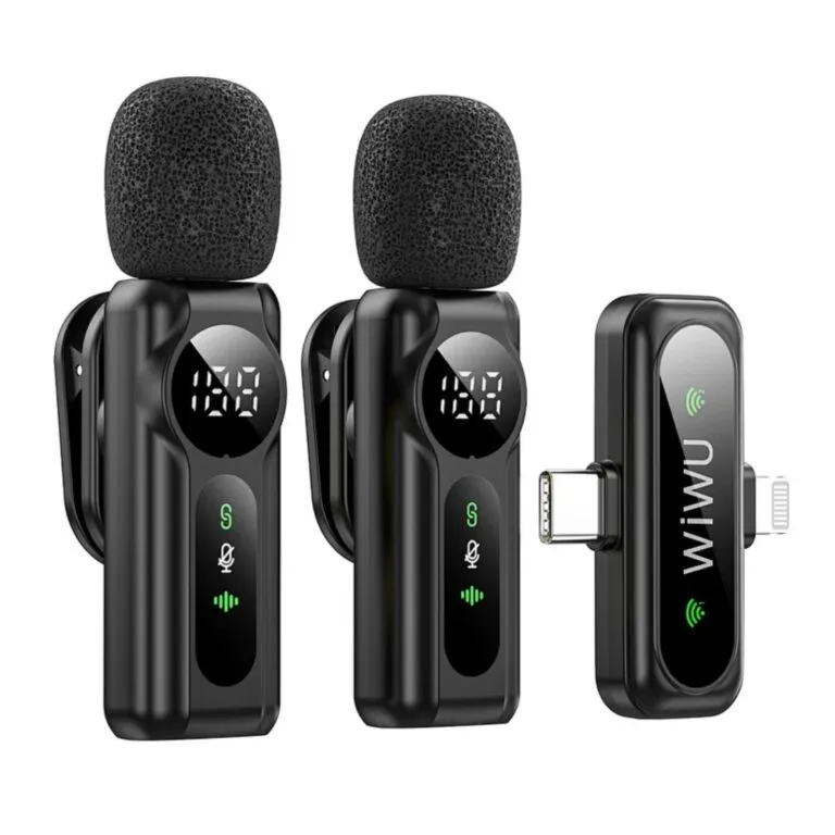 WiWU Wi-WM007 ANC Duo Wireless Type-C & Lightning Microphone — photo 4