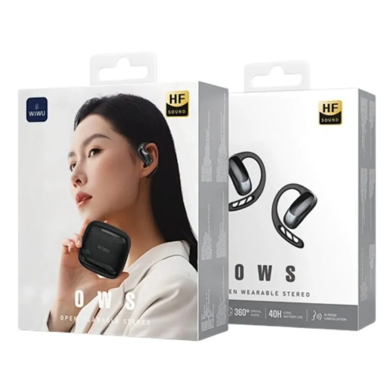 WiWU O600 OWS Buds – Black — photo 5