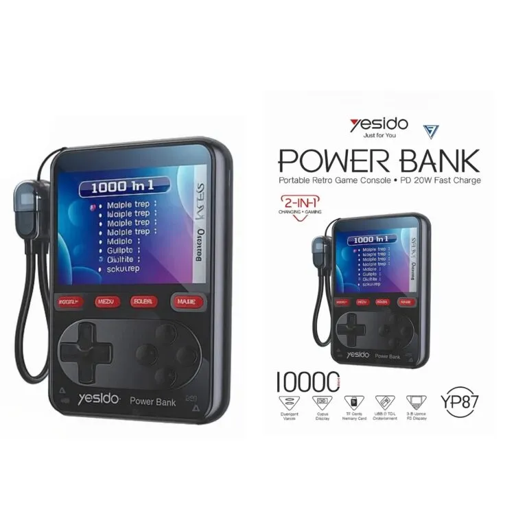 Yesido YP87 2-in-1 Retro Gaming Power Bank 10000mAh — photo 2