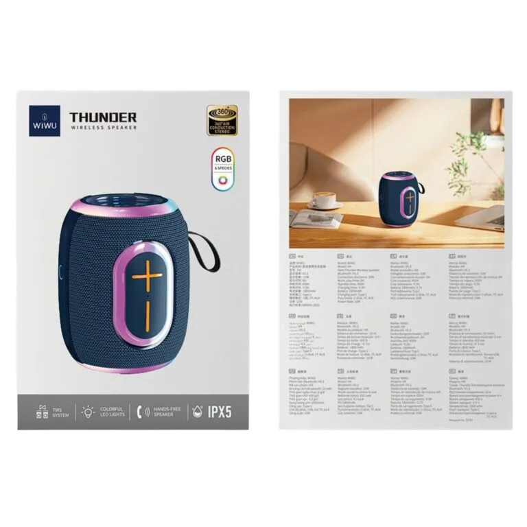 WiWU H9 Thunder Wireless Speaker — photo 6