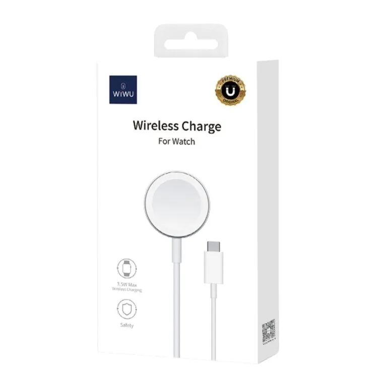 WiWU M9 Wireless Charge for Watch – White — photo 5