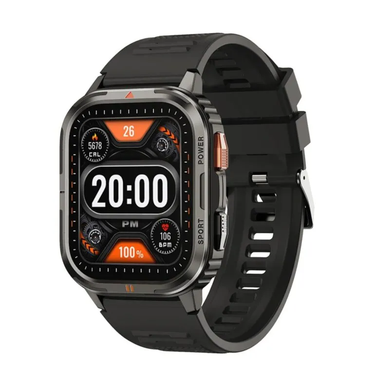 WiWU SW05 Smartwatch – Silver / Tarnish