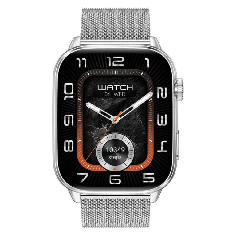 WiWU SW08 Smartwatch – Black / Silver — photo 4