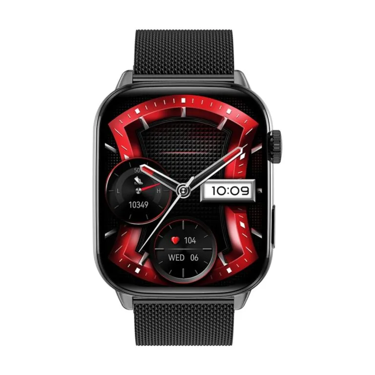 WiWU SW08 Smartwatch – Black / Silver — photo 3