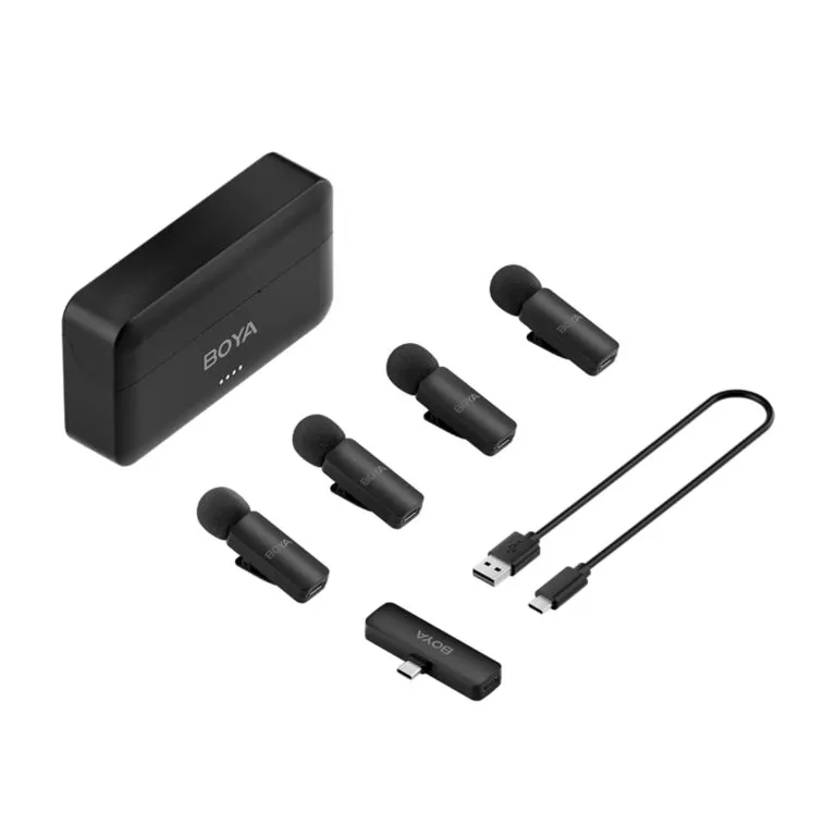 Boya BY-V4U 4-Channel Mini Wireless Microphone Series – Type C — photo 6