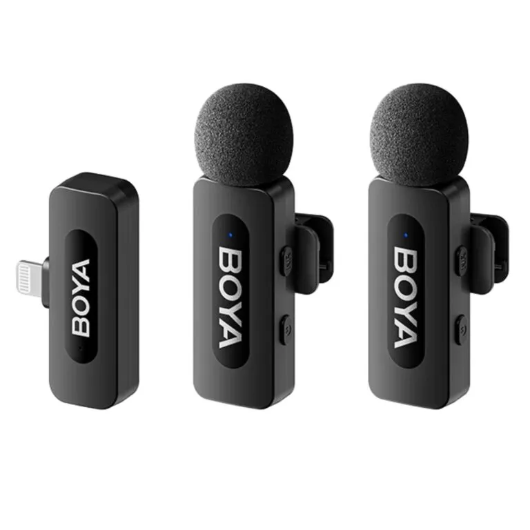 Boya BY-V2 2.4 GHz Wireless Microphone System – Lightning