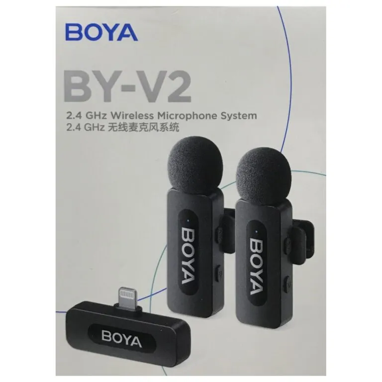 Boya BY-V2 2.4 GHz Wireless Microphone System – Lightning — photo 6