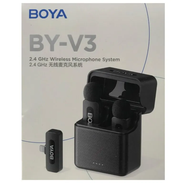 Boya BY-V3 2.4GHz Wireless Microphone System – Lightning — photo 6