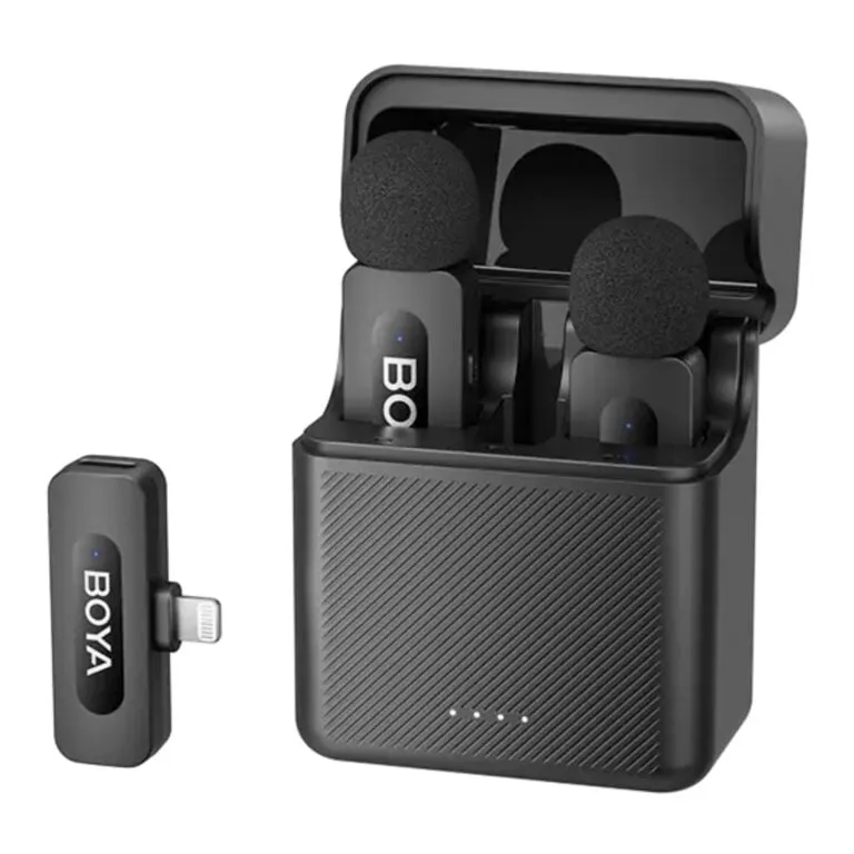Boya BY-V3 2.4GHz Wireless Microphone System – Lightning