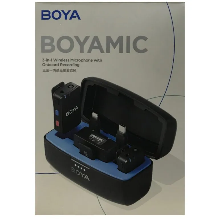 Boya BOYAMIC 3-in-1 Wireless Microphone with Onboard Recording — photo 8