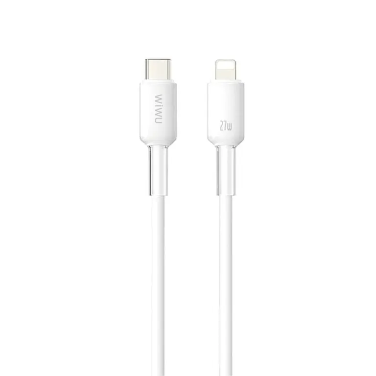WiWU Wi-C062 Neolink 27W PD Type-C to Lightning Cable 2m – White — photo 1