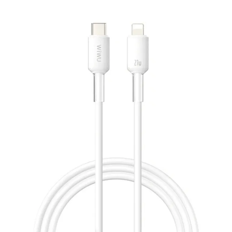 WiWU Wi-C062 Neolink 27W PD Type-C to Lightning Cable 2m – White — photo 2