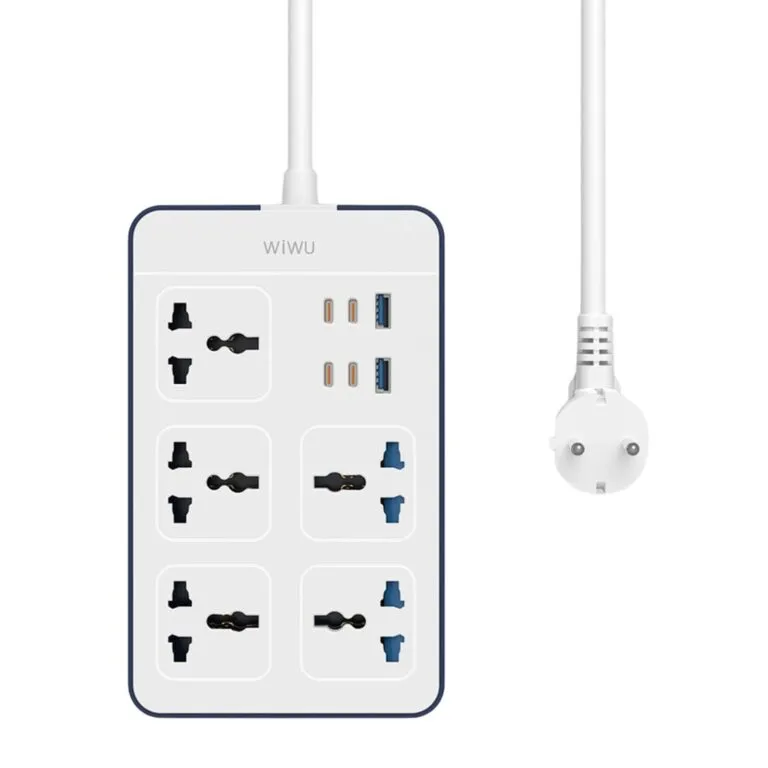 WiWU Wi-S006 2500W GaN 11 in1 Power Strip – White
