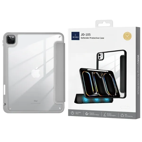 WiWU JD-105 Defender Protective Case for iPad 11 & 10 25/22 – Grey — photo 2