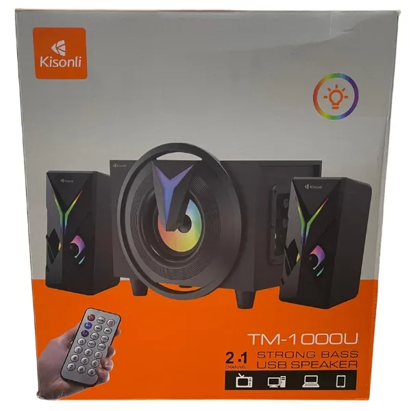 Kisonli TM-1000U 16W Strong Bass USB Speaker — photo 5